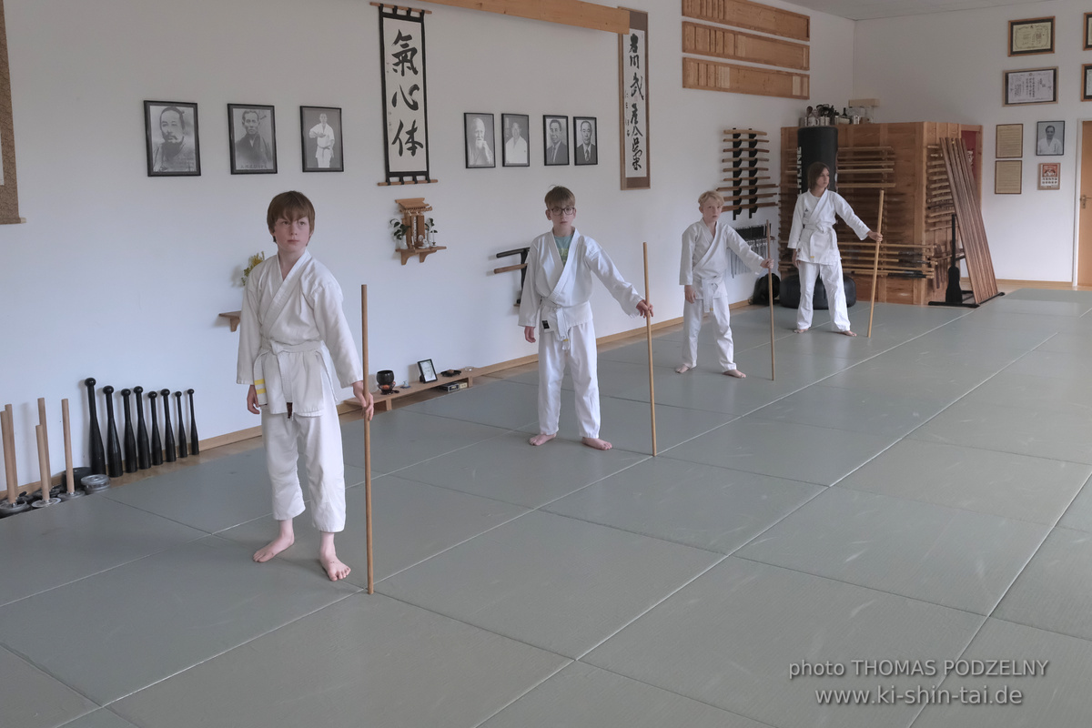 Aikidô-Kids Kyû Prüfungen am 29.7.2025