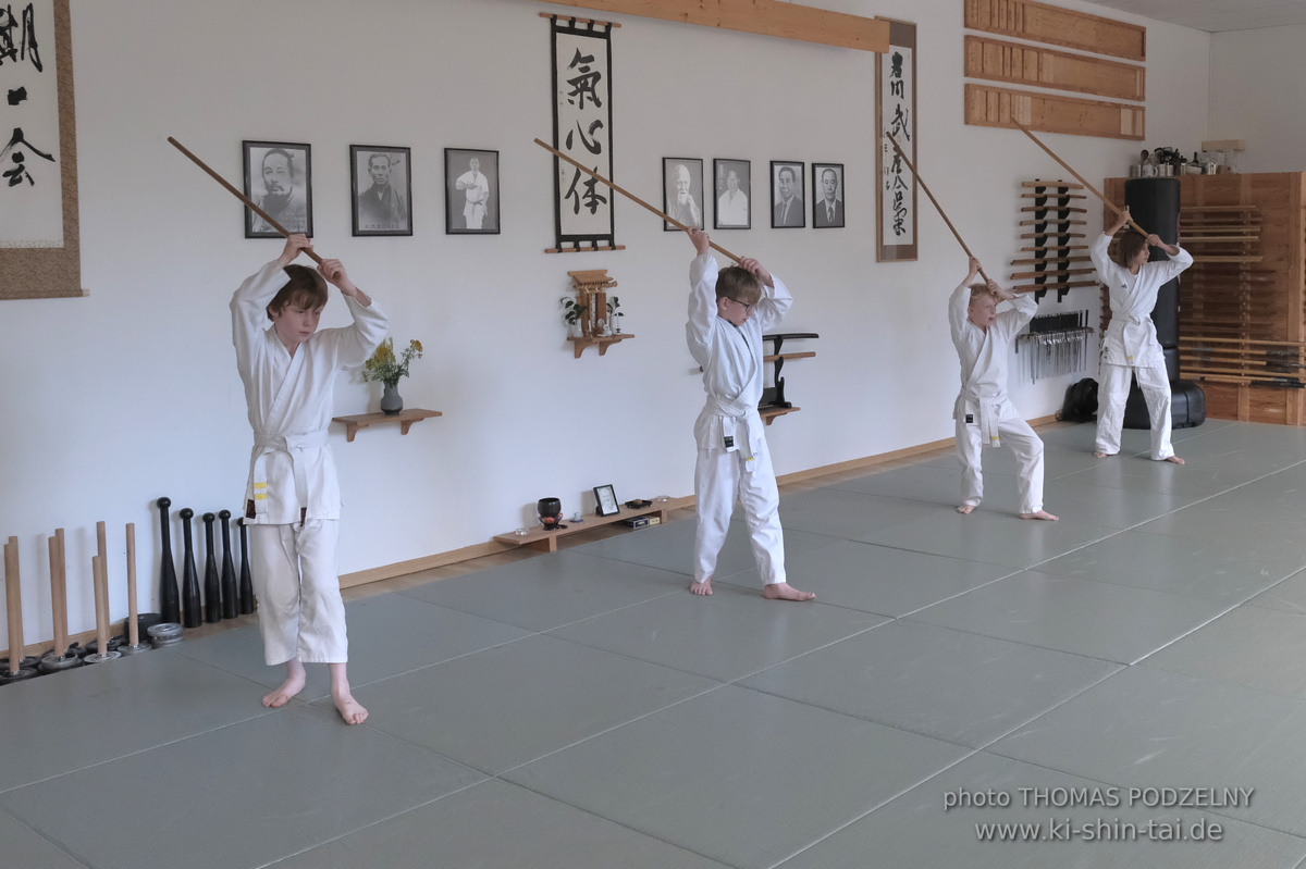Aikidô-Kids Kyû Prüfungen am 29.7.2025