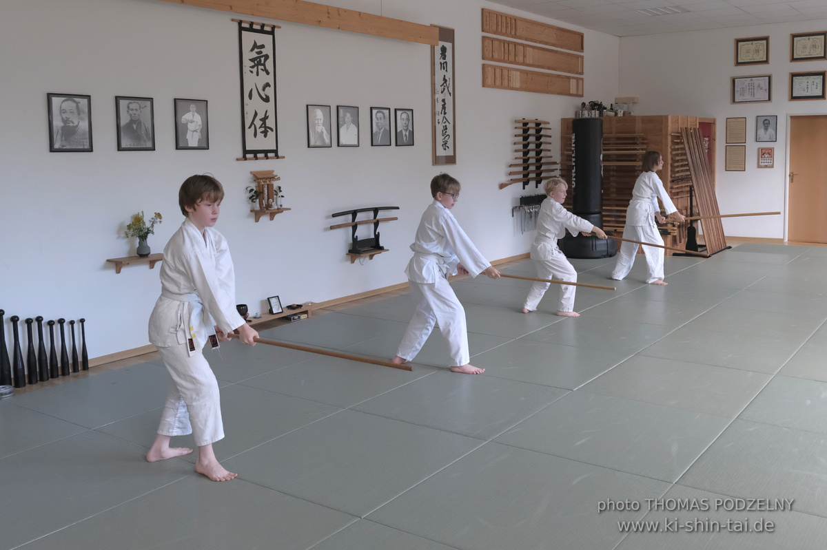 Aikidô-Kids Kyû Prüfungen am 29.7.2025