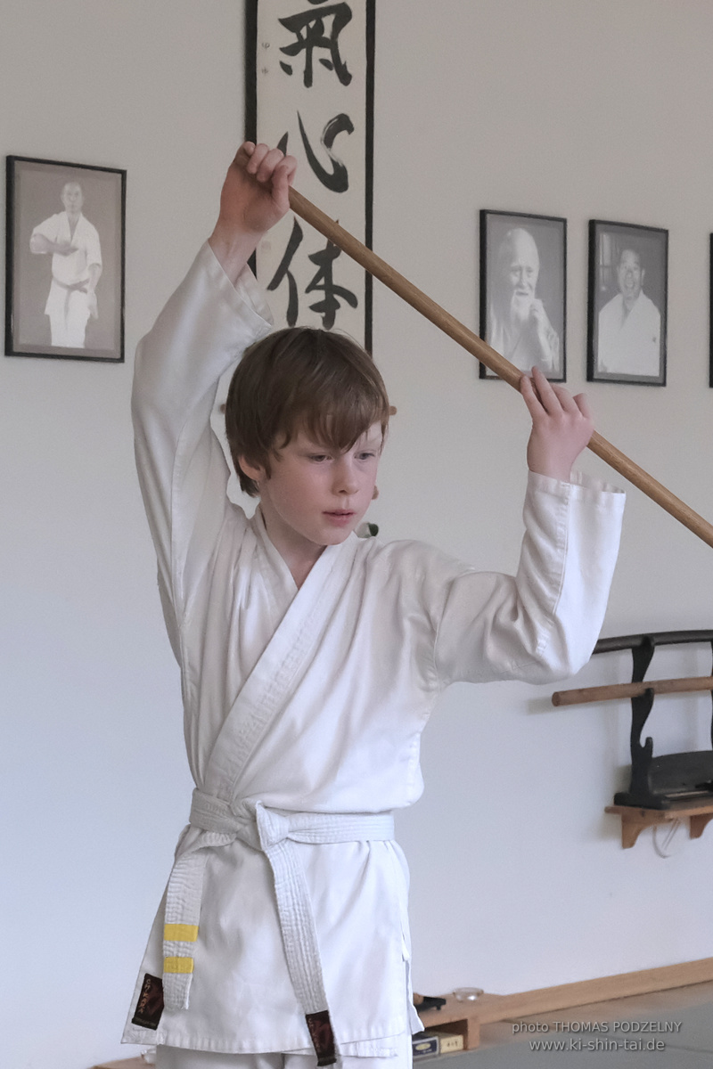 Aikidô-Kids Kyû Prüfungen am 29.7.2025