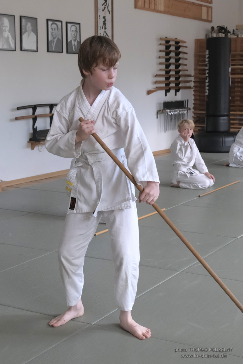 Aikidô-Kids Kyû Prüfungen am 29.7.2025