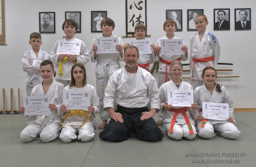 Aikidô Kids Kyû Prüfungen 16.12.2025