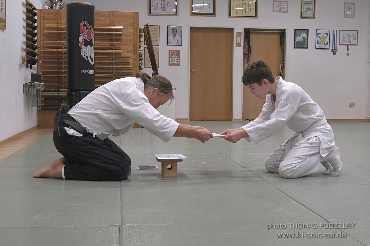 Aikidô Kyû Prüfungen 18.12.2025