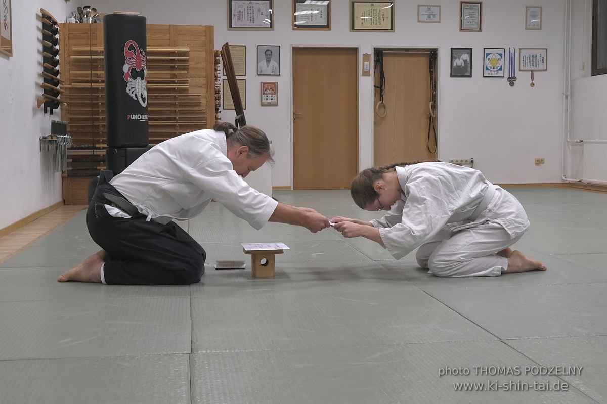 Aikidô Kyû Prüfungen 18.12.2025