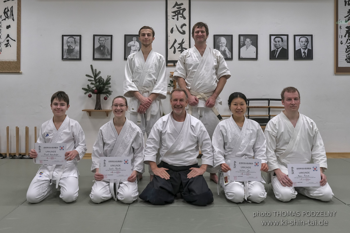 Aikidô Kyû Prüfungen 18.12.2025