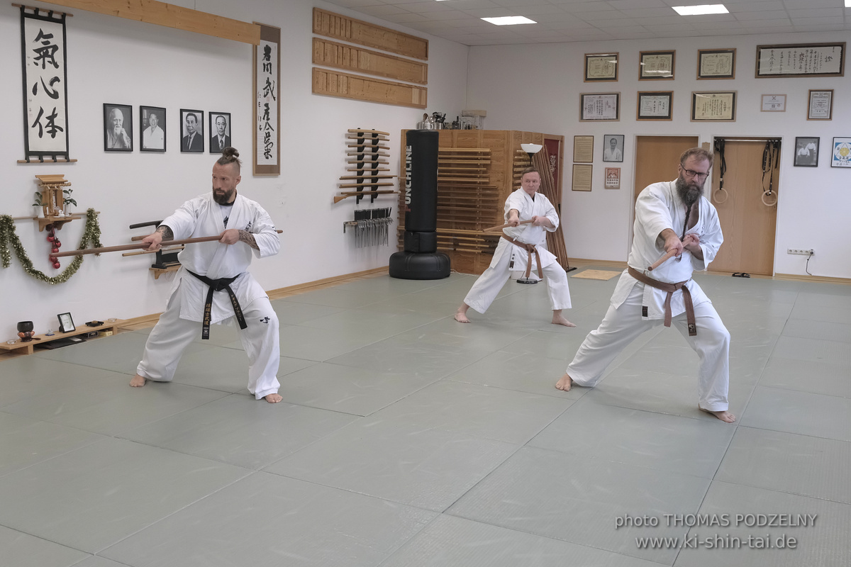 Kobudô und Karate Besuch von Georg Platzer und Thomas Samobor aus Wien am 12.-14.12.2025