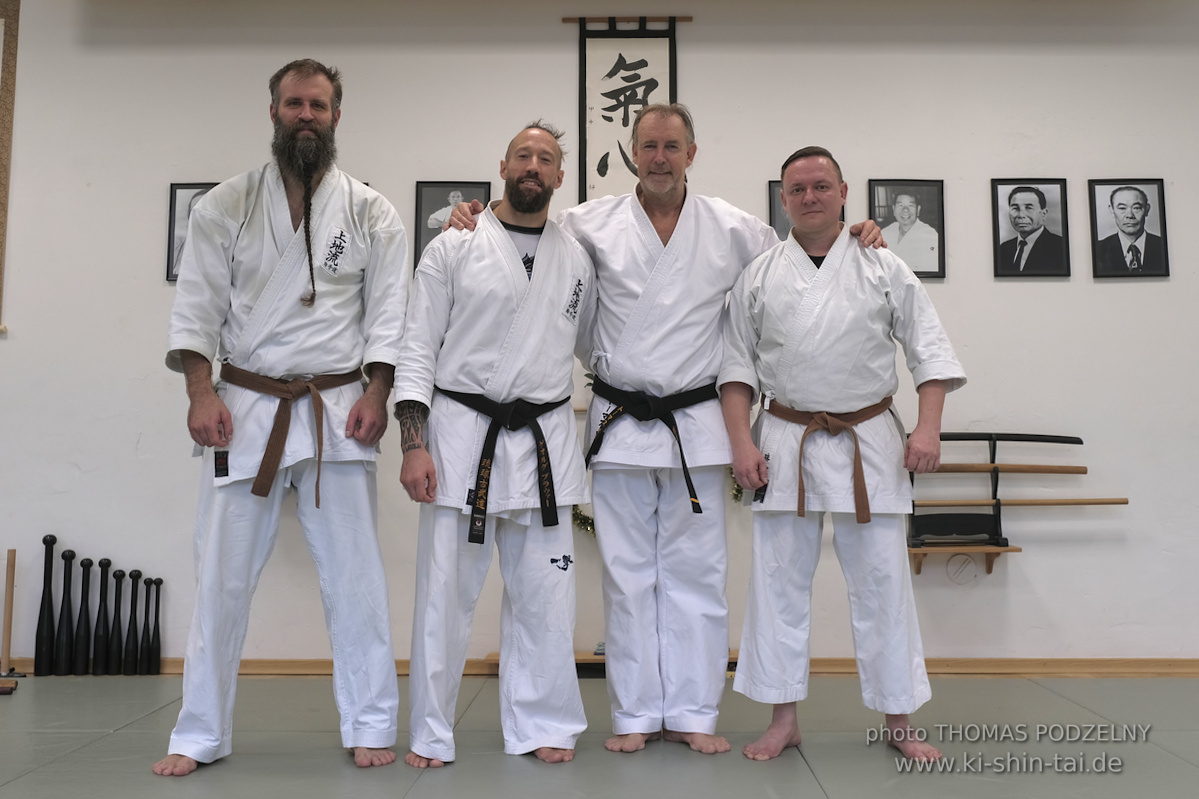Kobudô und Karate Besuch von Georg Platzer und Thomas Samobor aus Wien am 12.-14.12.2025