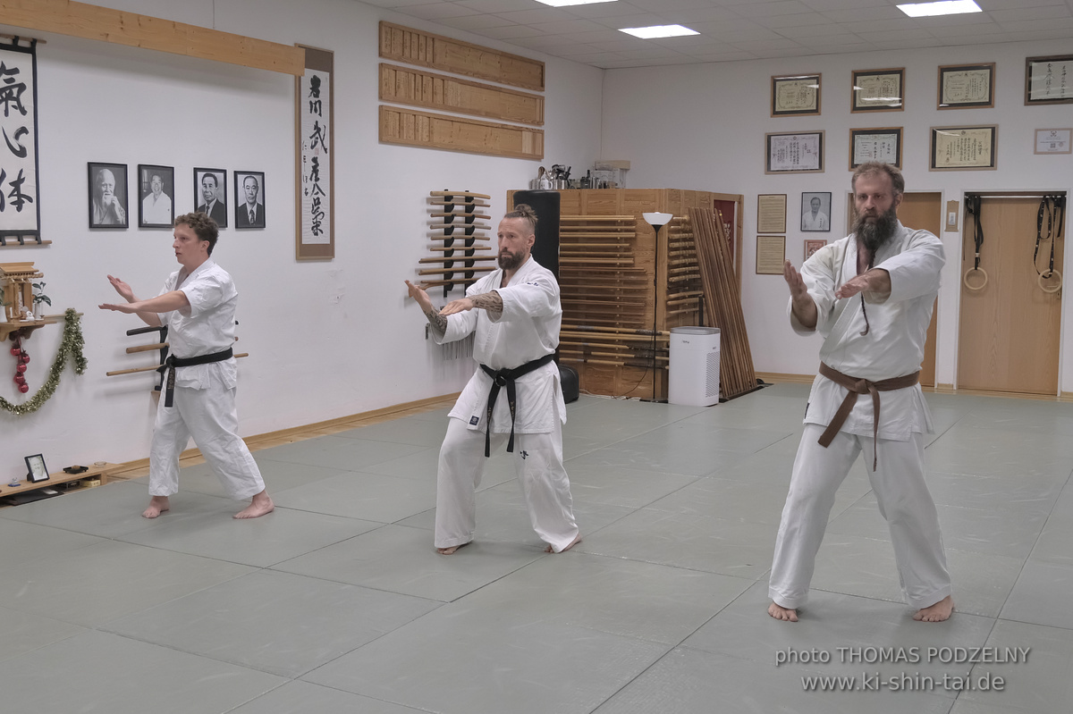 Kobudô und Karate Besuch von Georg Platzer und Thomas Samobor aus Wien am 12.-14.12.2025