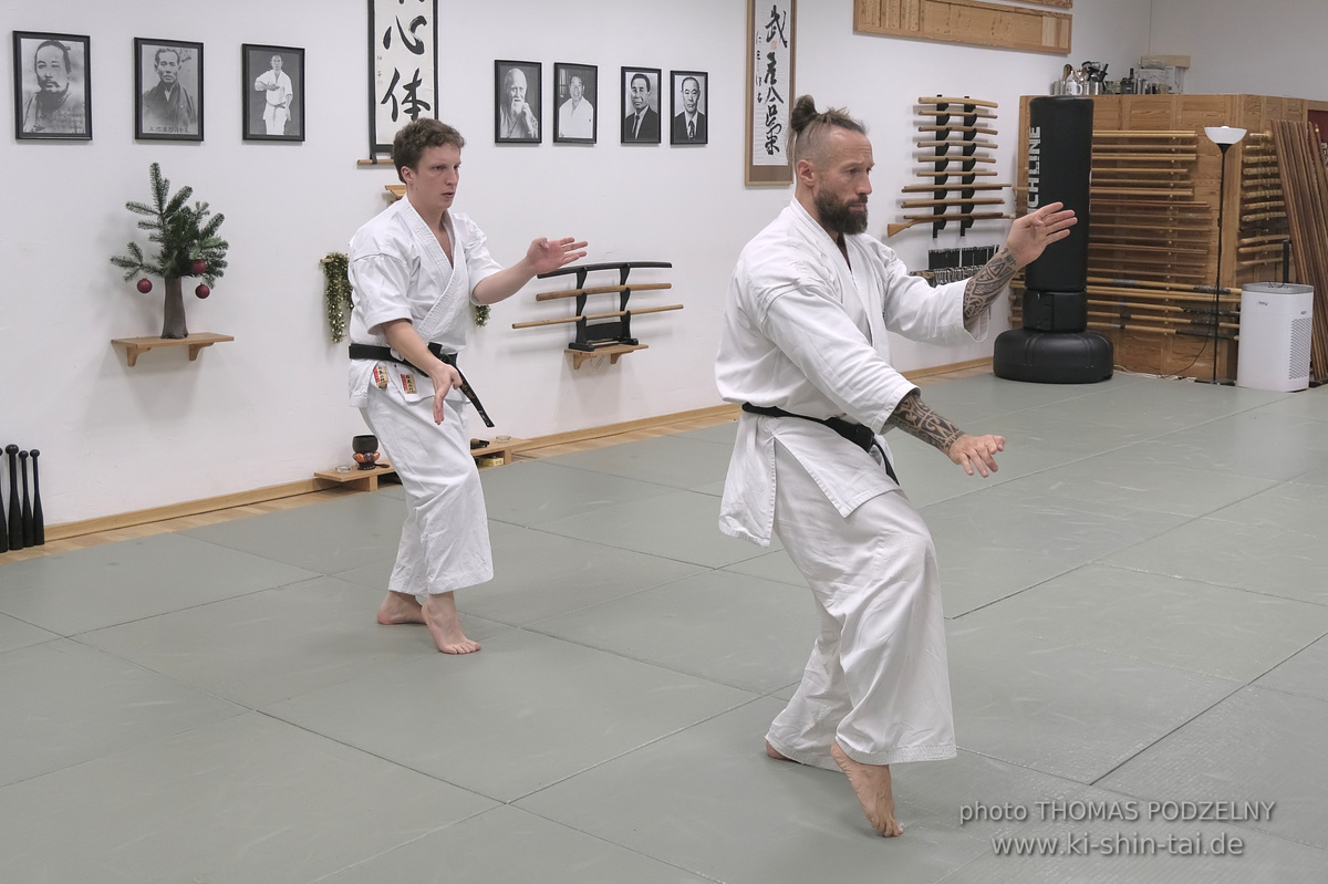 Kobudô und Karate Besuch von Georg Platzer und Thomas Samobor aus Wien am 12.-14.12.2025