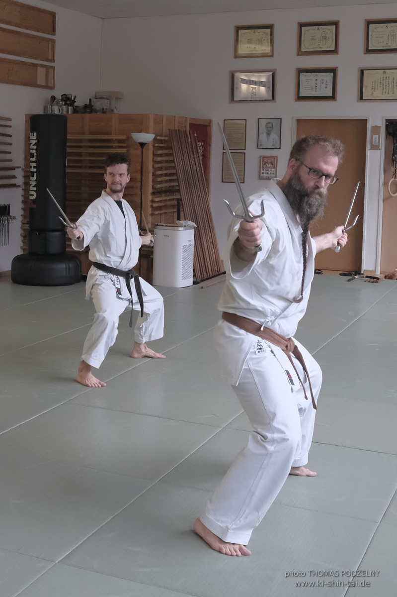 Kobudô und Karate Besuch von Georg Platzer und Thomas Samobor aus Wien am 12.-14.12.2025
