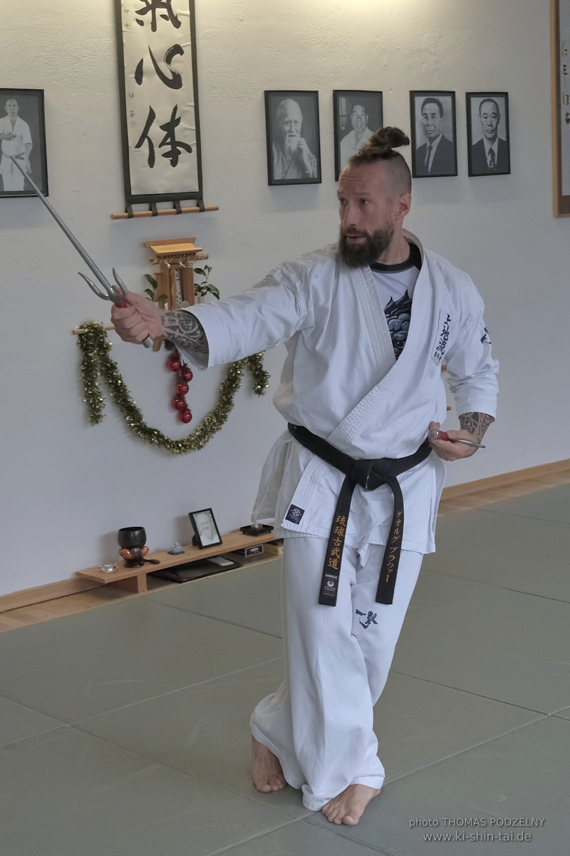 Kobudô und Karate Besuch von Georg Platzer und Thomas Samobor aus Wien am 12.-14.12.2025