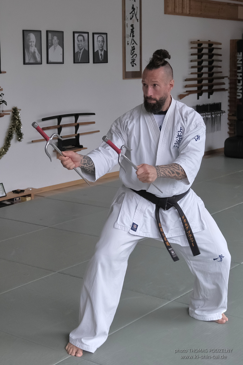 Kobudô und Karate Besuch von Georg Platzer und Thomas Samobor aus Wien am 12.-14.12.2025