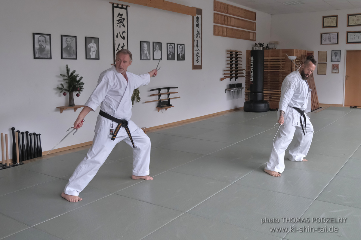 Kobudô und Karate Besuch von Georg Platzer und Thomas Samobor aus Wien am 12.-14.12.2025