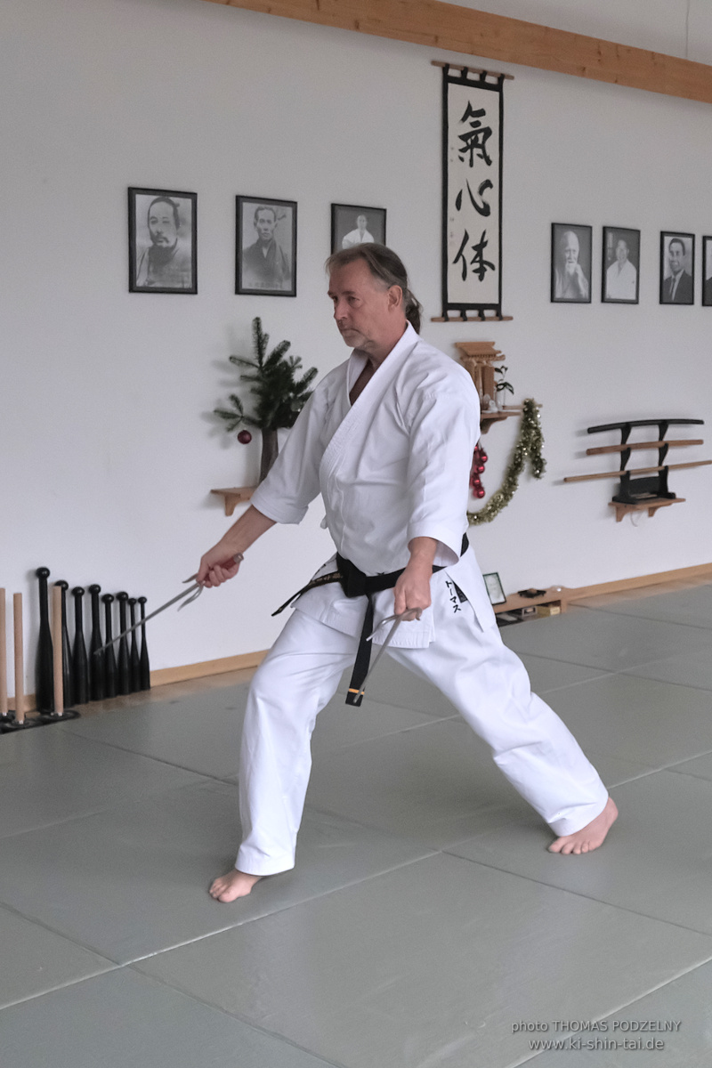 Kobudô und Karate Besuch von Georg Platzer und Thomas Samobor aus Wien am 12.-14.12.2025