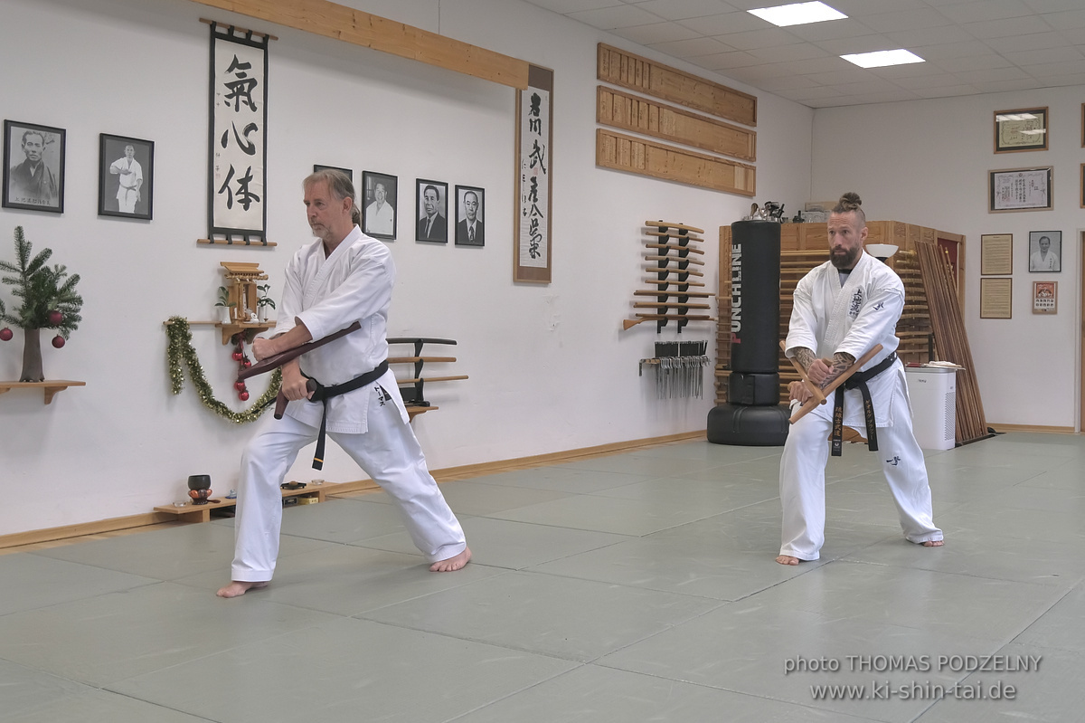 Kobudô und Karate Besuch von Georg Platzer und Thomas Samobor aus Wien am 12.-14.12.2025