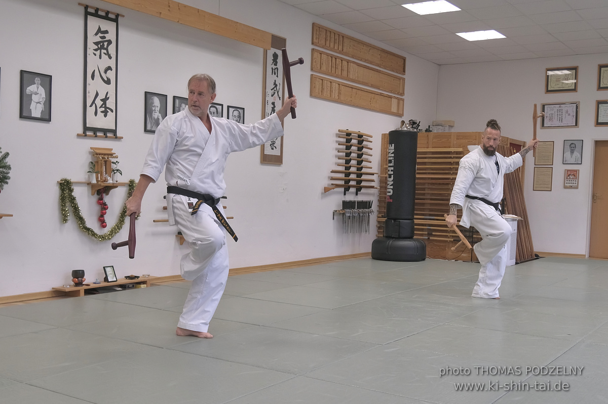 Kobudô und Karate Besuch von Georg Platzer und Thomas Samobor aus Wien am 12.-14.12.2025
