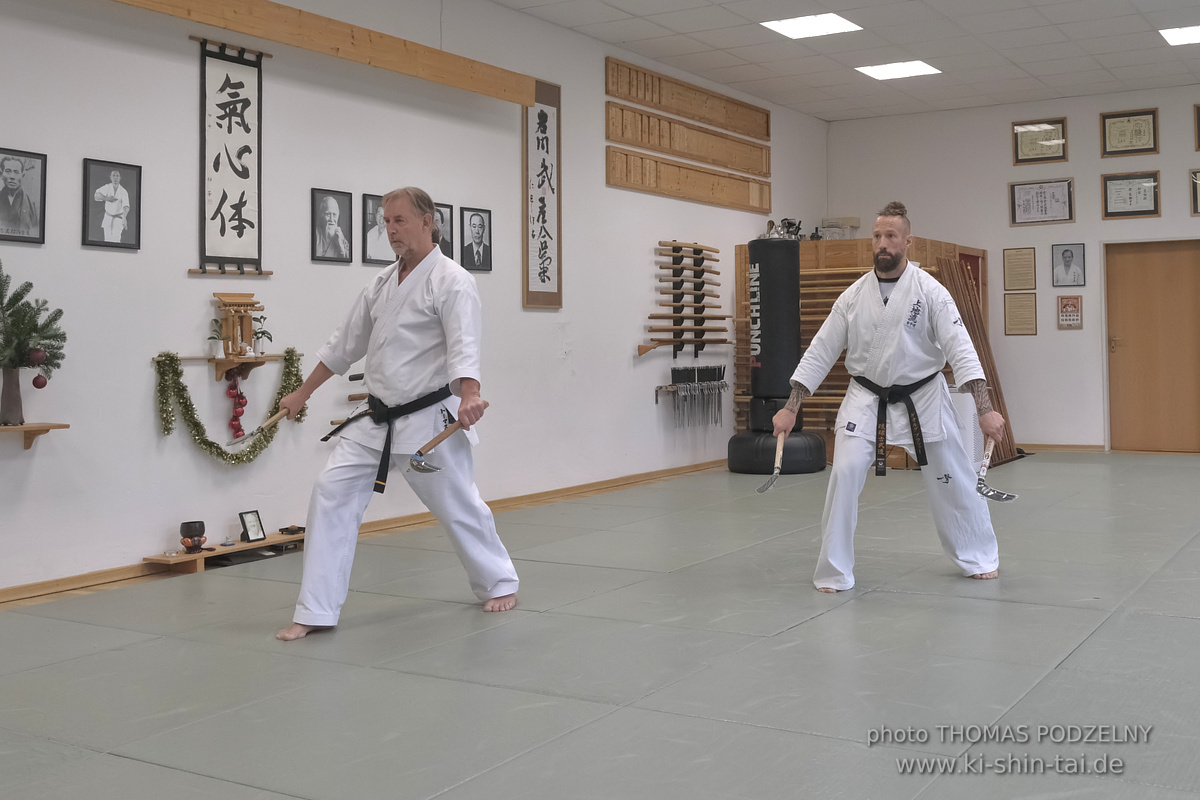 Kobudô und Karate Besuch von Georg Platzer und Thomas Samobor aus Wien am 12.-14.12.2025