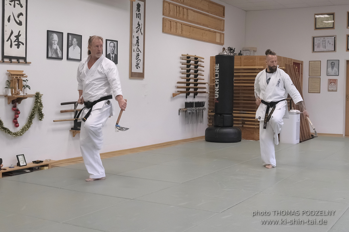 Kobudô und Karate Besuch von Georg Platzer und Thomas Samobor aus Wien am 12.-14.12.2025