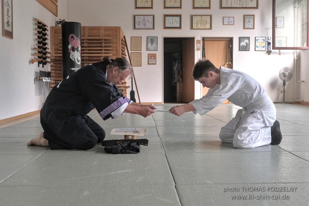 Aikidô Kyû und Dan Prüfungen 26.7.2026