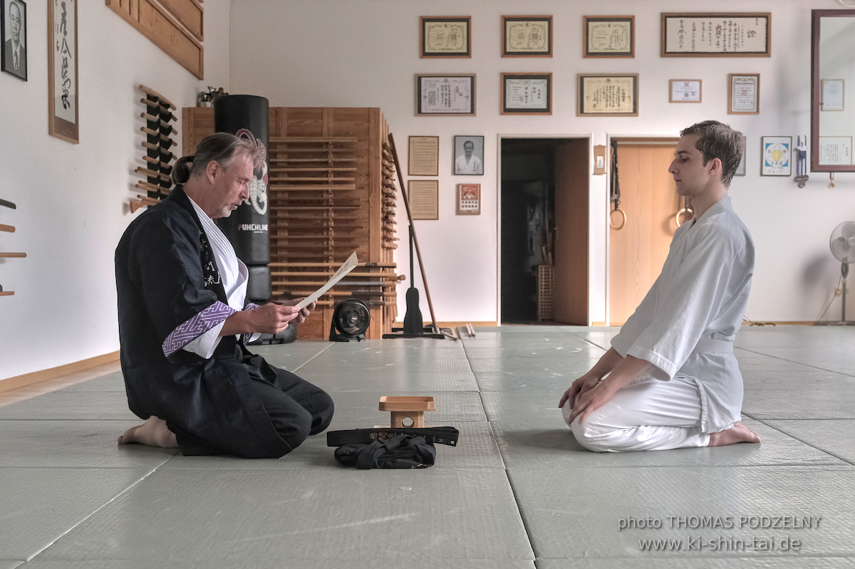Aikidô Kyû und Dan Prüfungen 26.7.2026