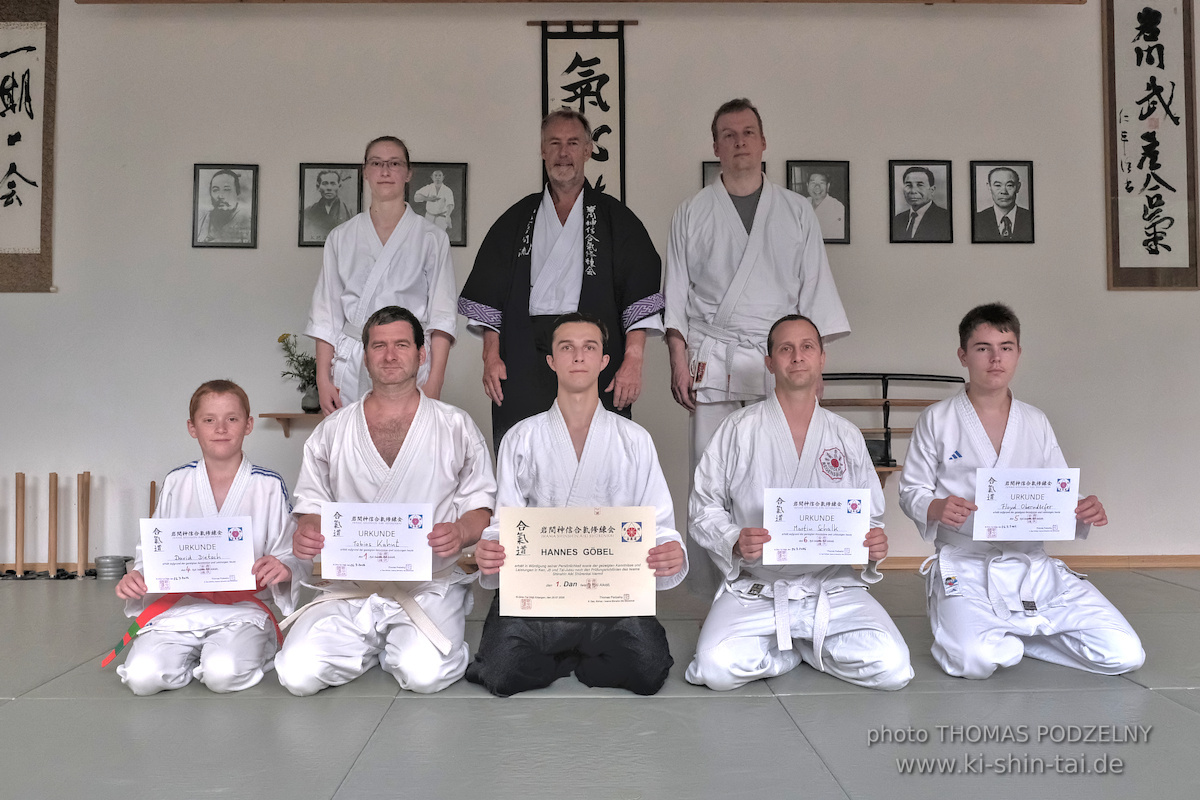 Aikidô Kyû und Dan Prüfungen 26.7.2026