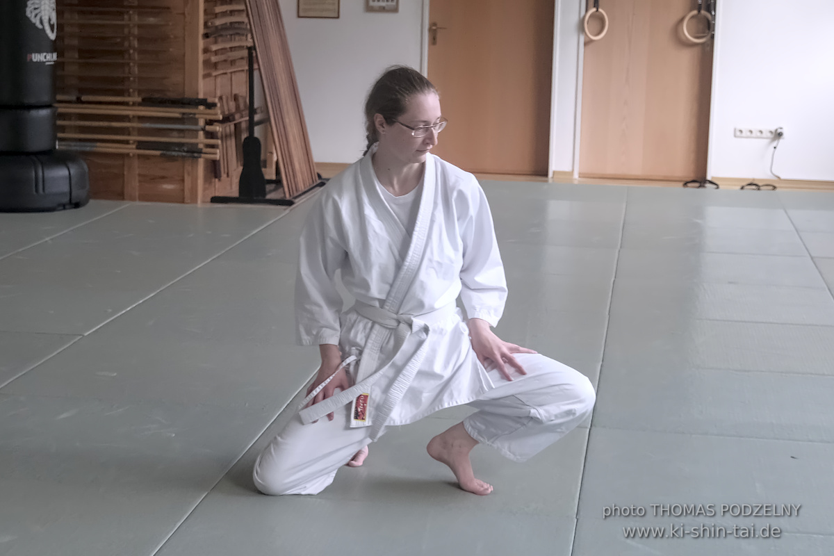 Aikidô Prüfung 5.Kyû für Sarah Pfauth am 17.5,2026