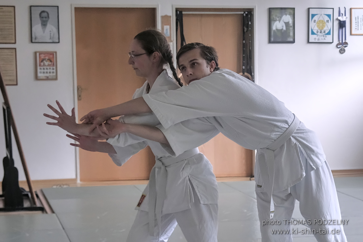 Aikidô Prüfung 5.Kyû für Sarah Pfauth am 17.5,2026