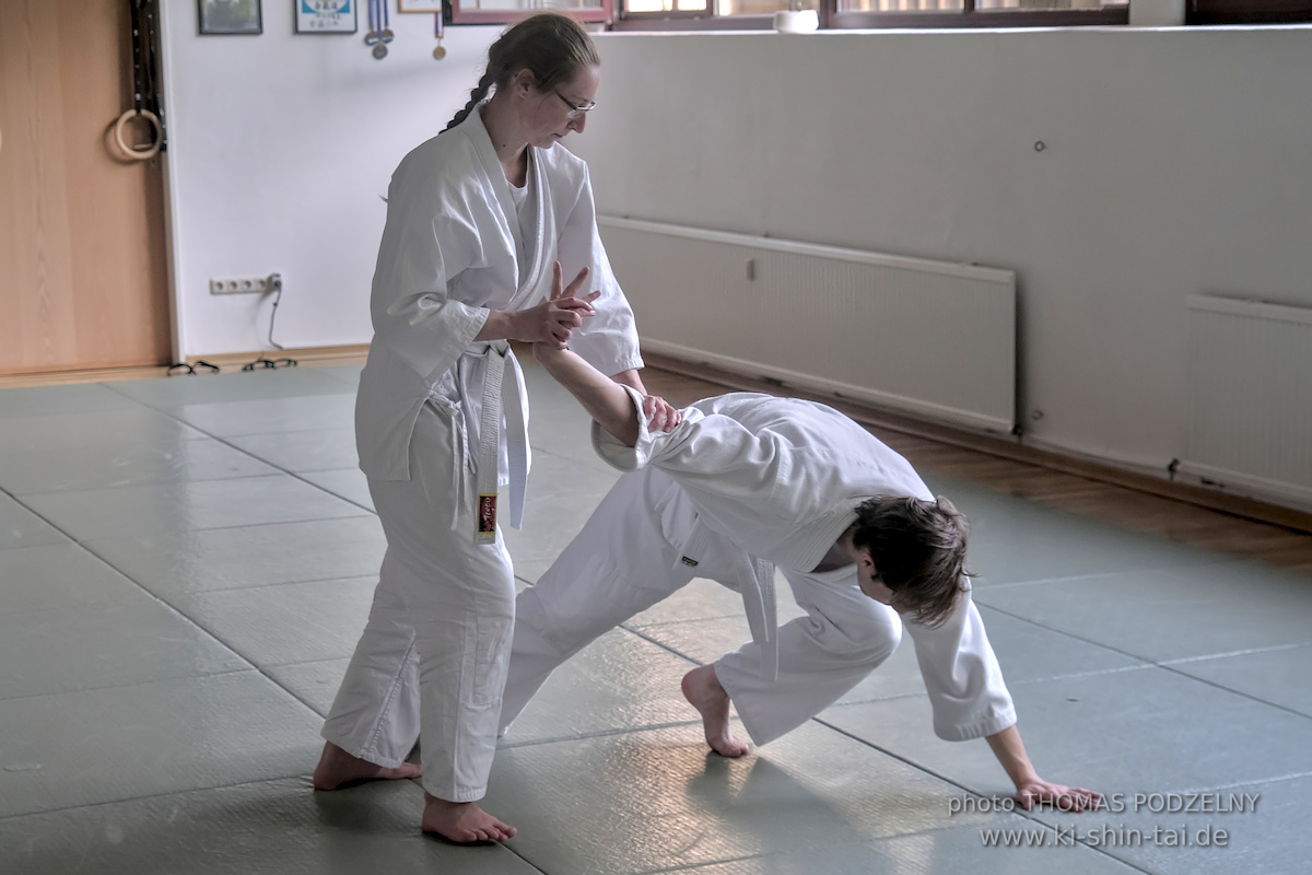 Aikidô Prüfung 5.Kyû für Sarah Pfauth am 17.5,2026