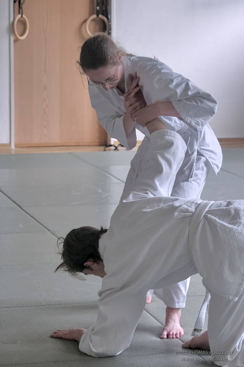 Aikidô Prüfung 5.Kyû für Sarah Pfauth am 17.5,2026