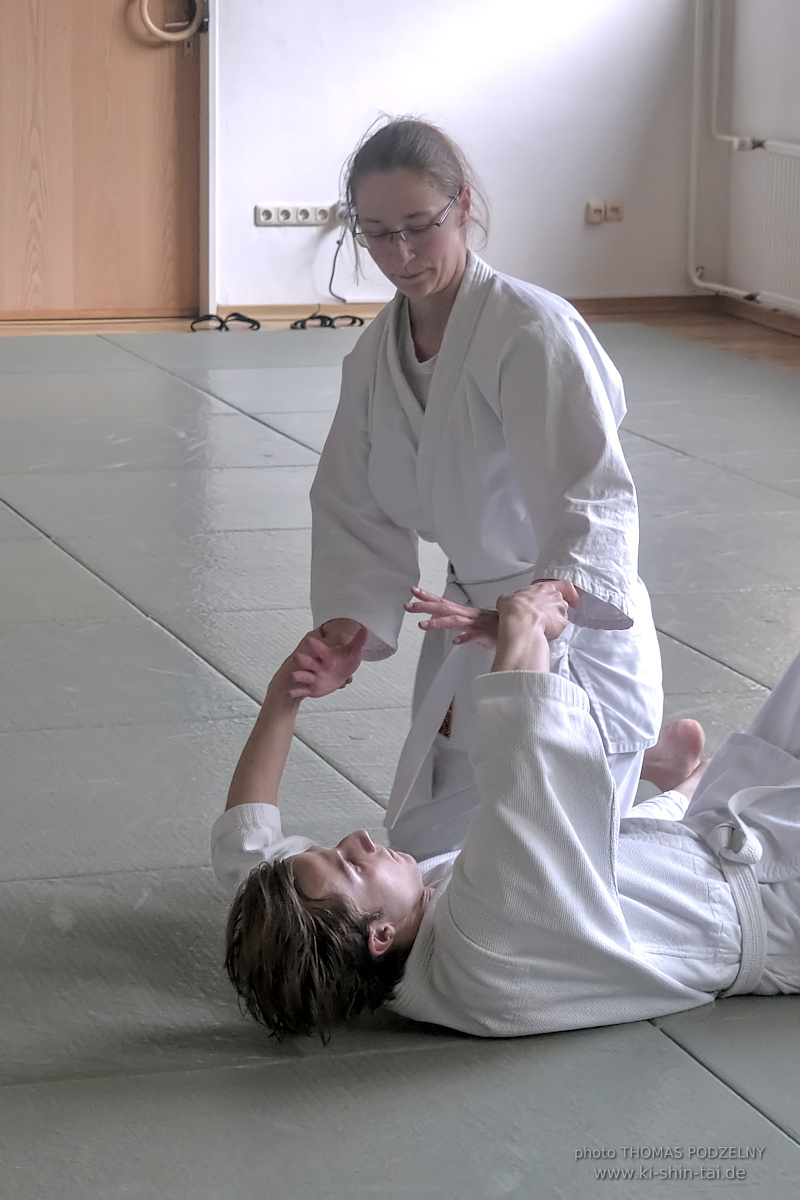 Aikidô Prüfung 5.Kyû für Sarah Pfauth am 17.5,2026