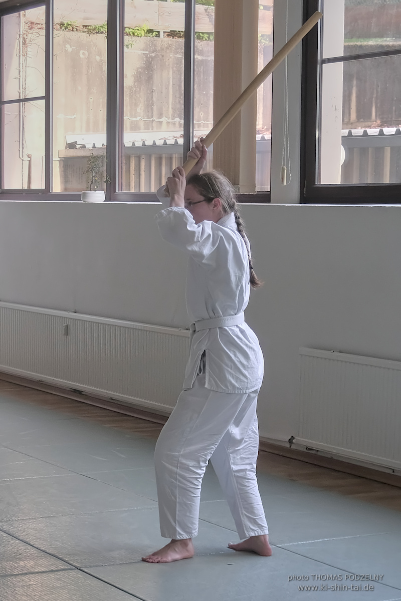 Aikidô Prüfung 5.Kyû für Sarah Pfauth am 17.5,2026