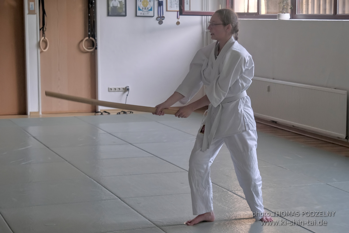 Aikidô Prüfung 5.Kyû für Sarah Pfauth am 17.5,2026