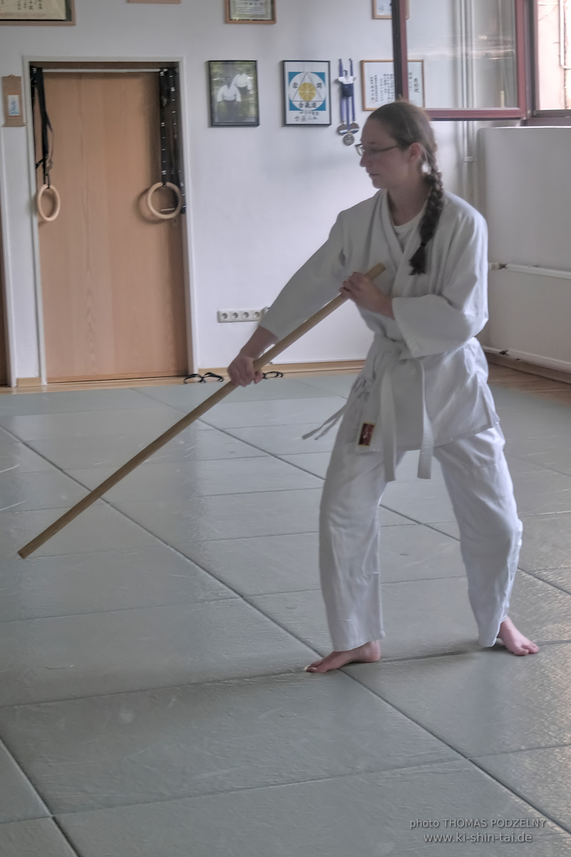 Aikidô Prüfung 5.Kyû für Sarah Pfauth am 17.5,2026