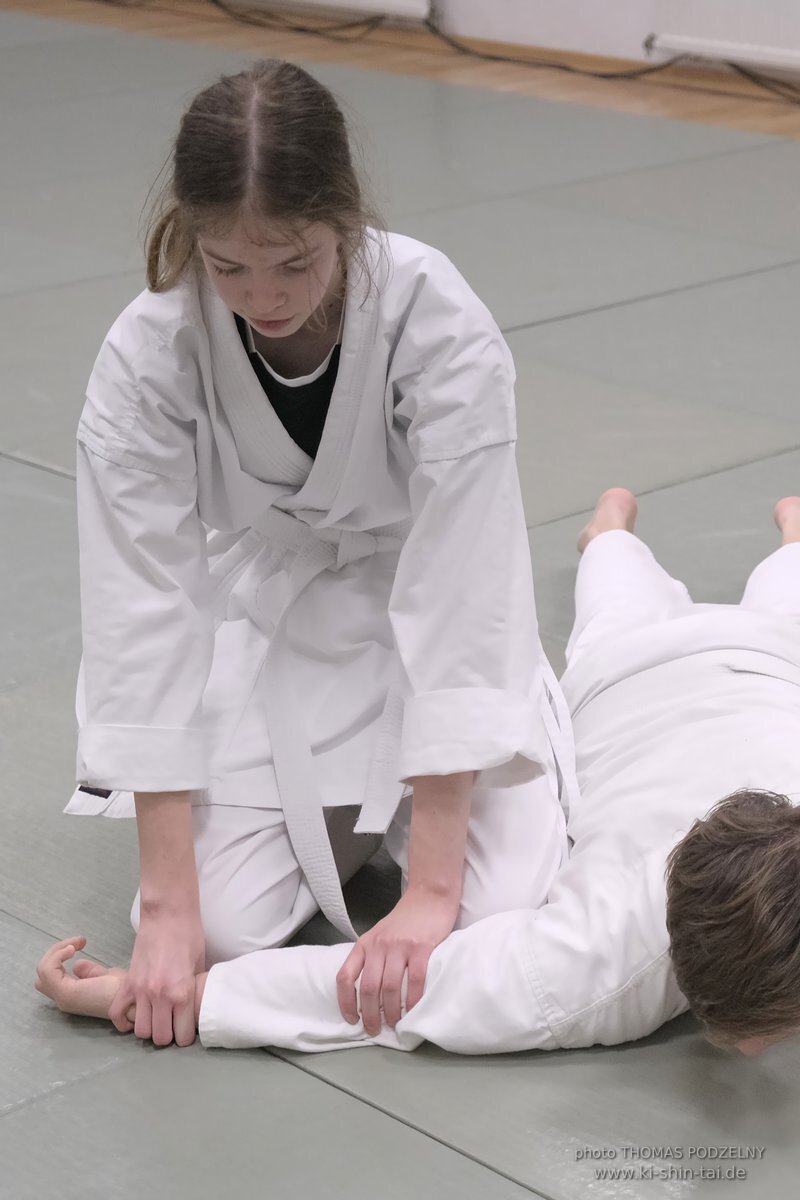 Aikido 6.Kyu Prüfung Inka 