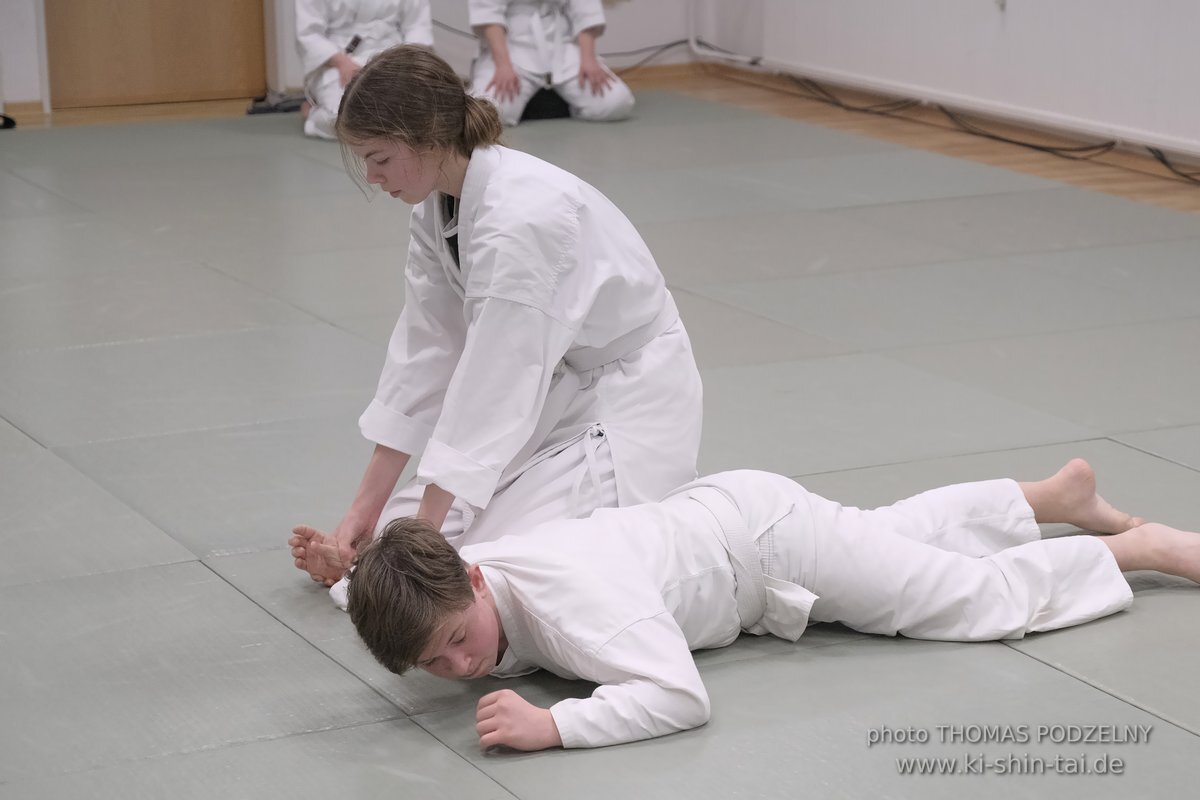 Aikido 6.Kyu Prüfung Inka 