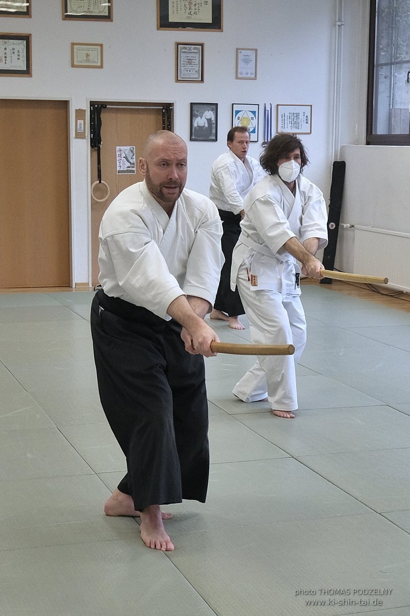 Aikido Intensiv (I) 2023 - Aiki Ken - Thomas Podzelny 5.Dan