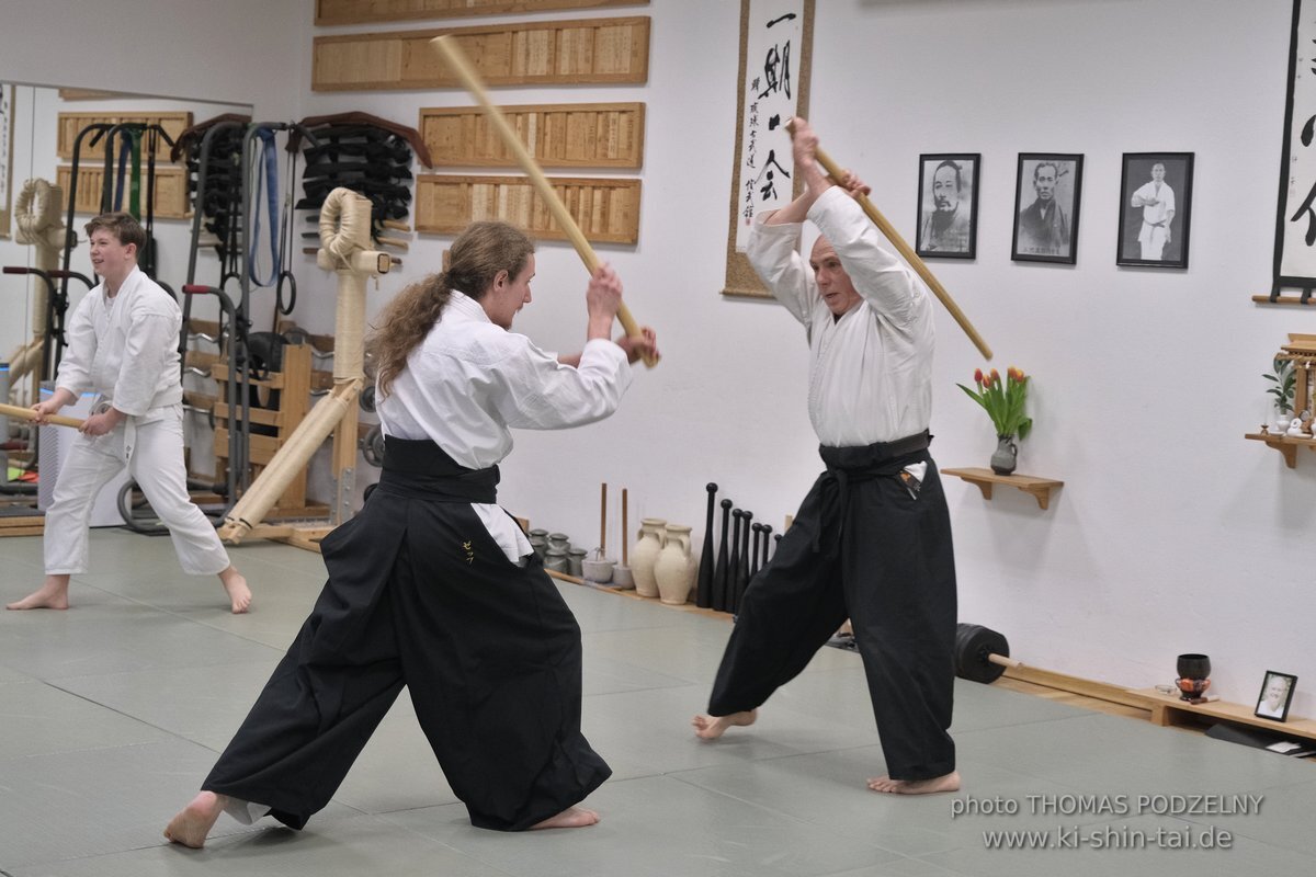 Aikido Intensiv (I) 2023 - Aiki Ken - Thomas Podzelny 5.Dan