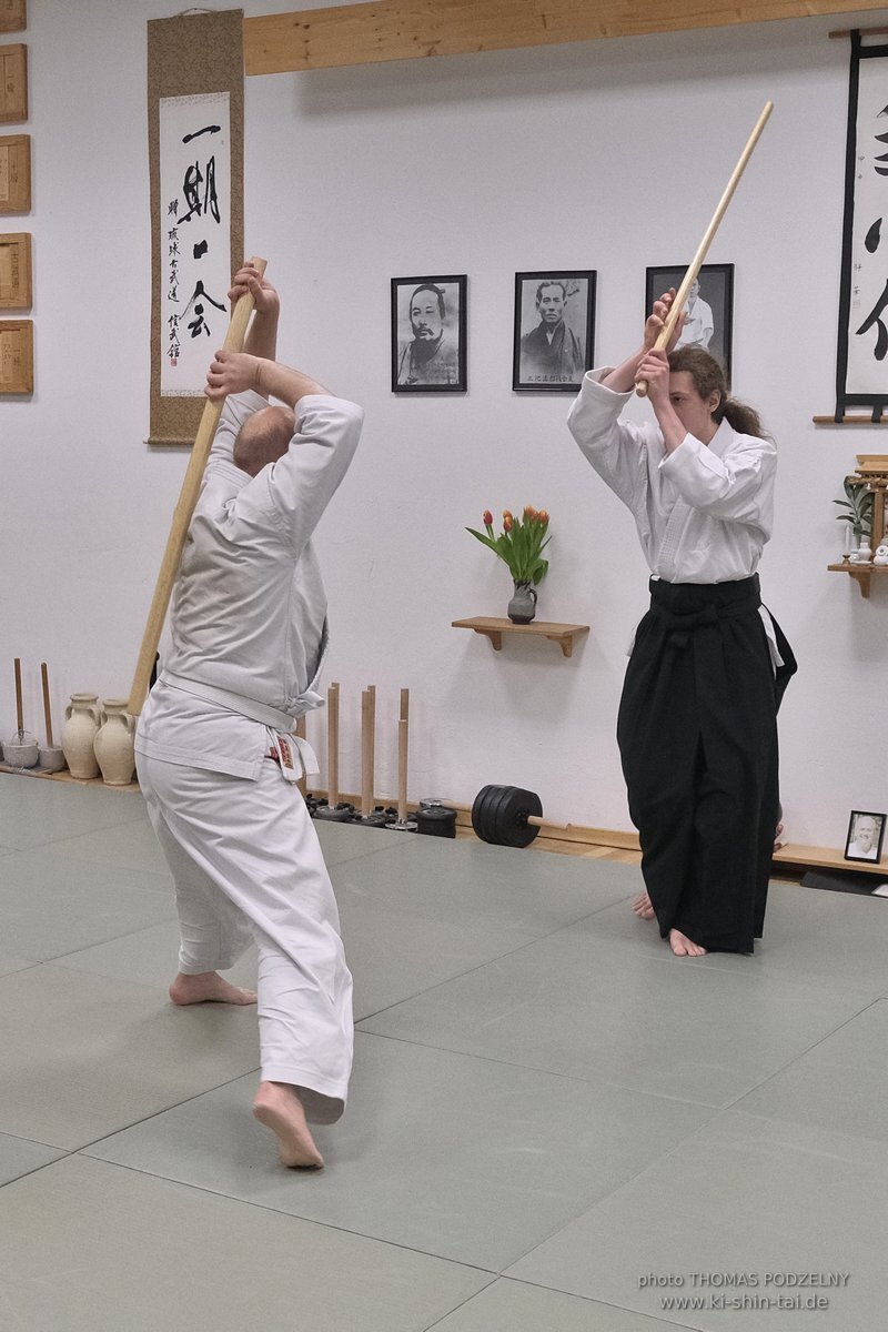 Aikido Intensiv (I) 2023 - Aiki Ken - Thomas Podzelny 5.Dan