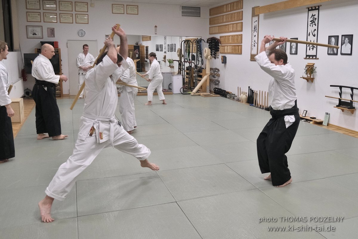 Aikido Intensiv (I) 2023 - Aiki Ken - Thomas Podzelny 5.Dan