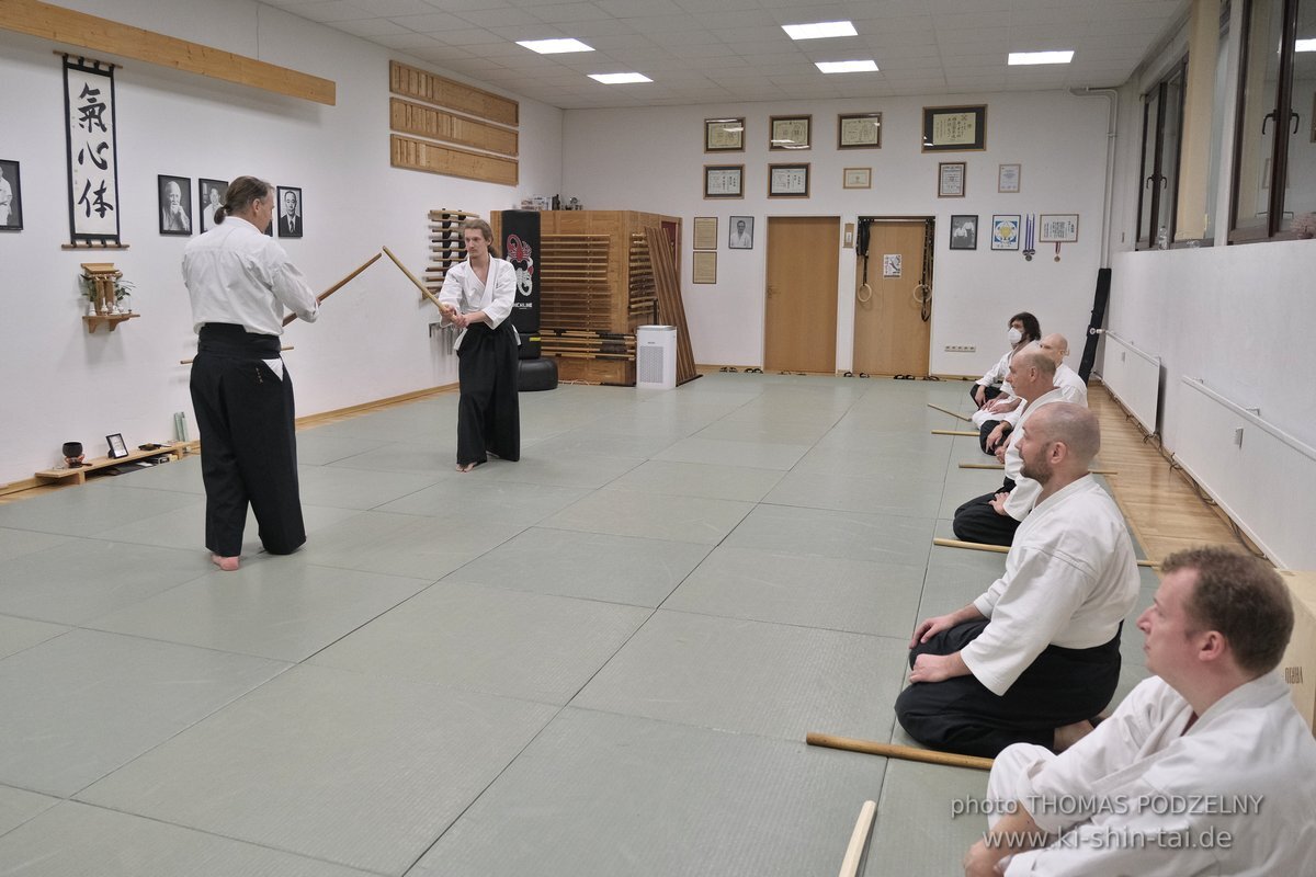 Aikido Intensiv (I) 2023 - Aiki Ken - Thomas Podzelny 5.Dan