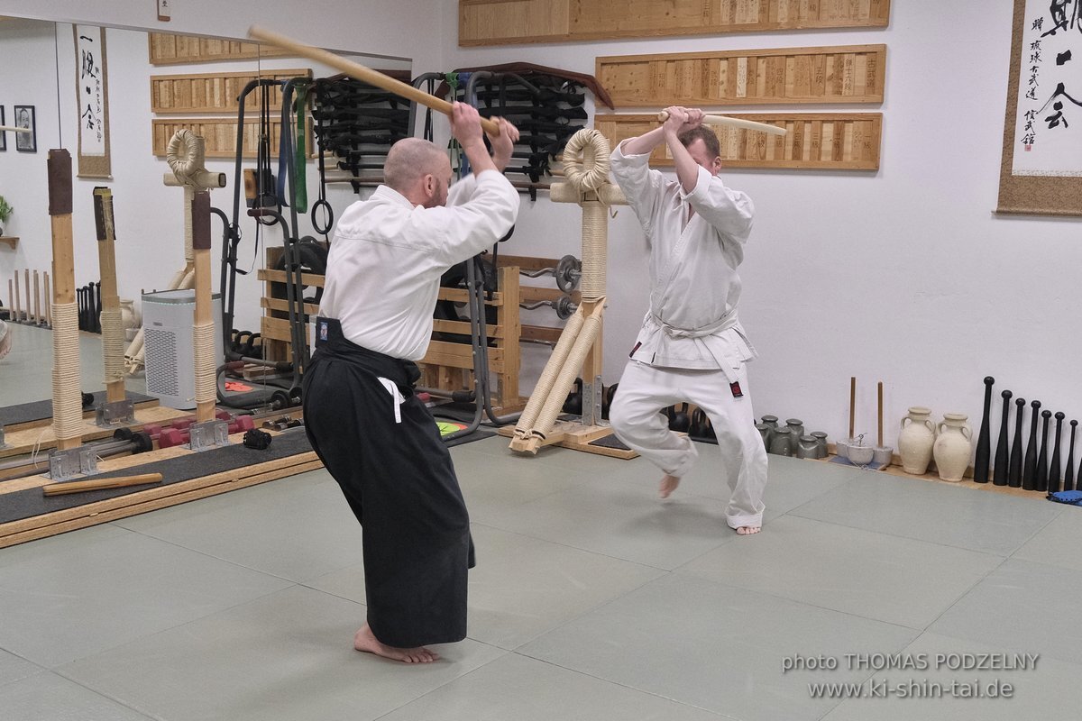 Aikido Intensiv (I) 2023 - Aiki Ken - Thomas Podzelny 5.Dan