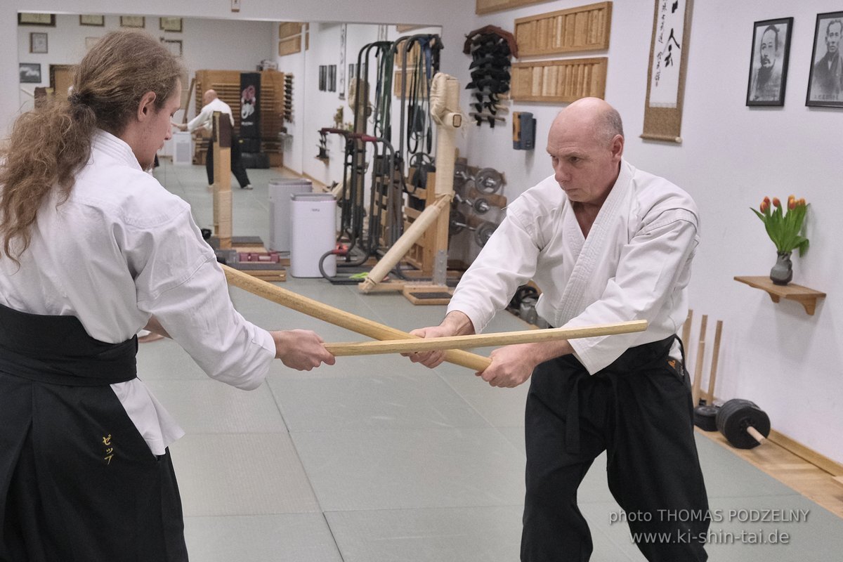 Aikido Intensiv (I) 2023 - Aiki Ken - Thomas Podzelny 5.Dan