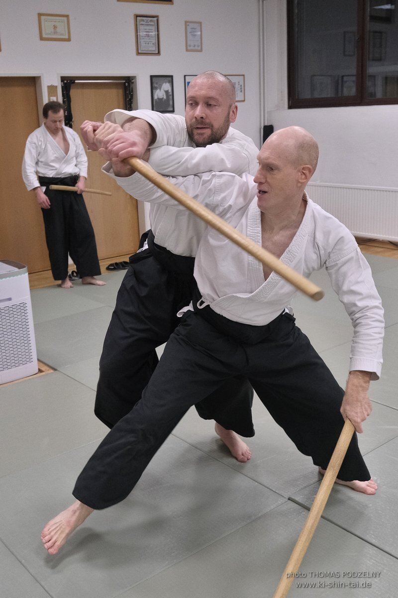 Aikido Intensiv (I) 2023 - Aiki Ken - Thomas Podzelny 5.Dan