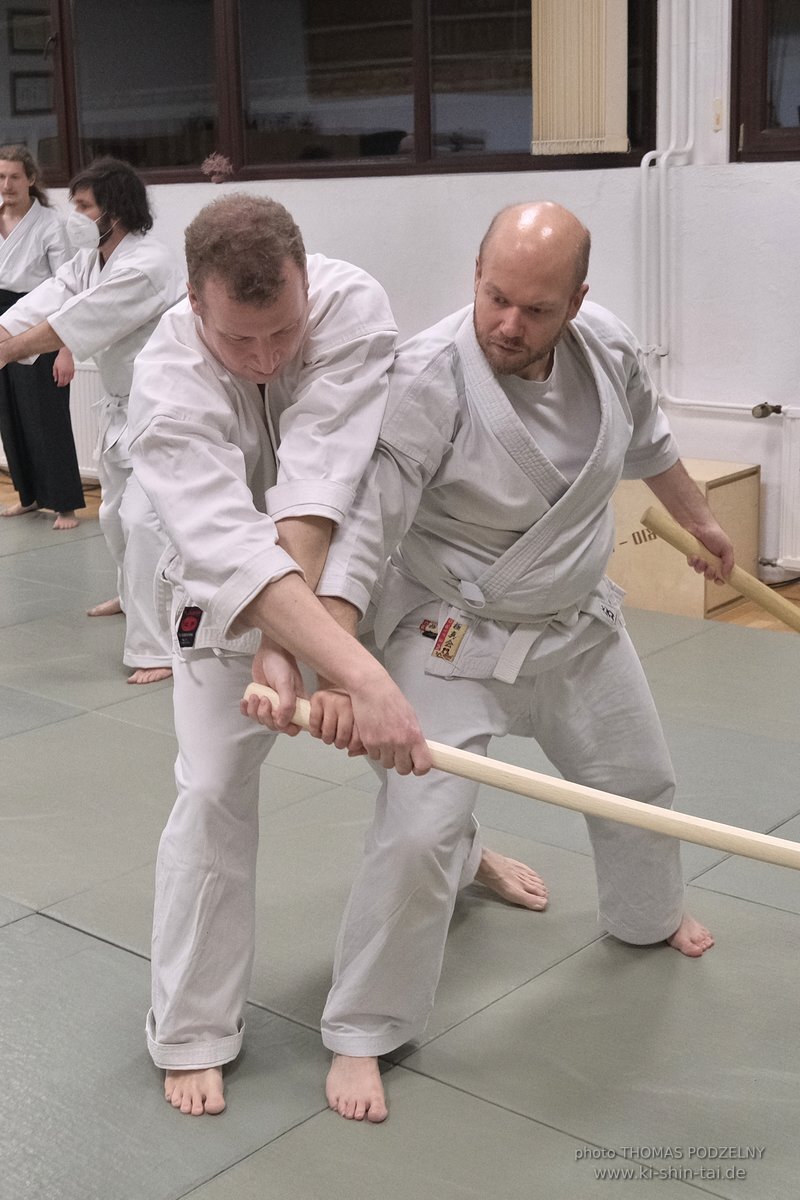 Aikido Intensiv (I) 2023 - Aiki Ken - Thomas Podzelny 5.Dan