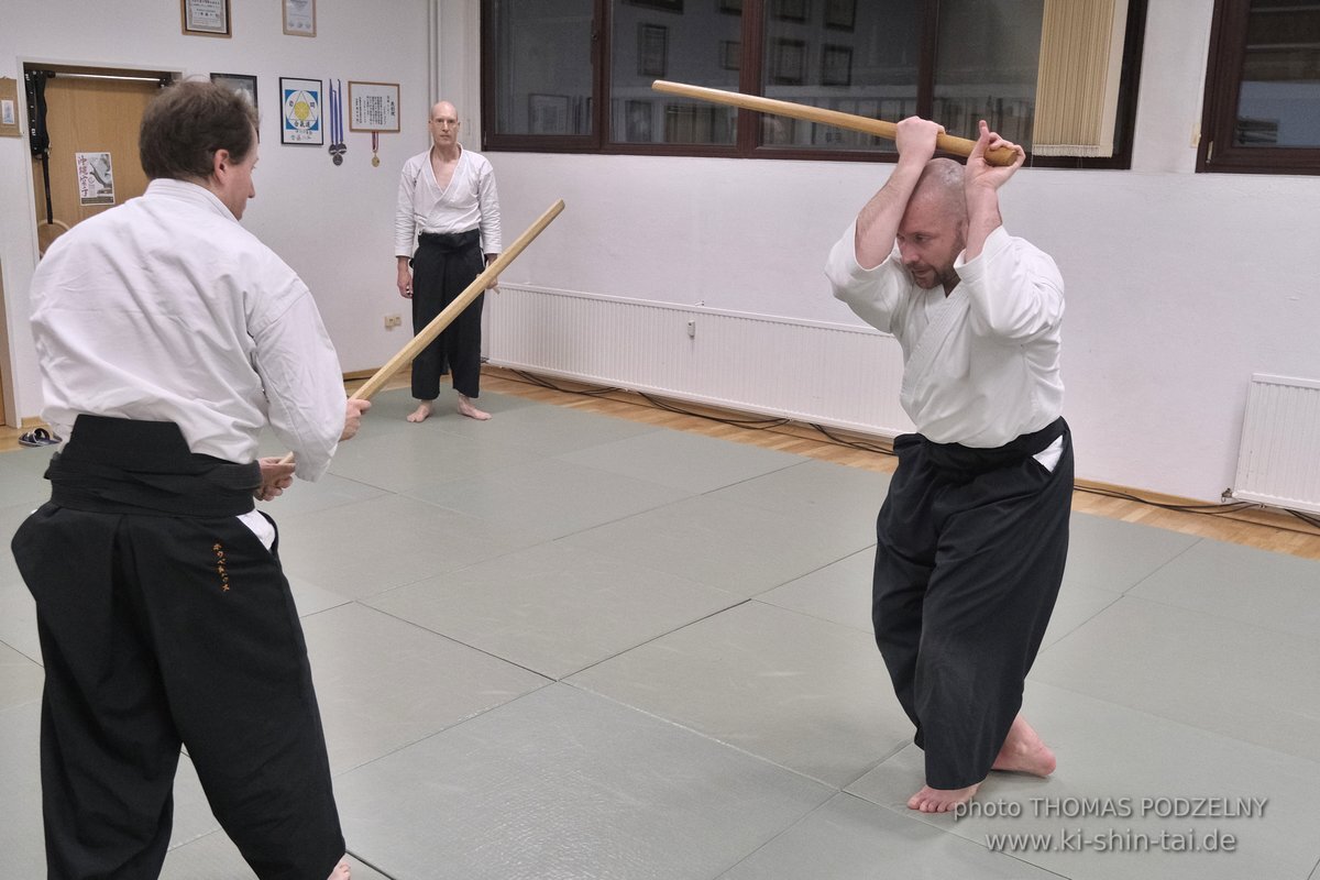 Aikido Intensiv (I) 2023 - Aiki Ken - Thomas Podzelny 5.Dan