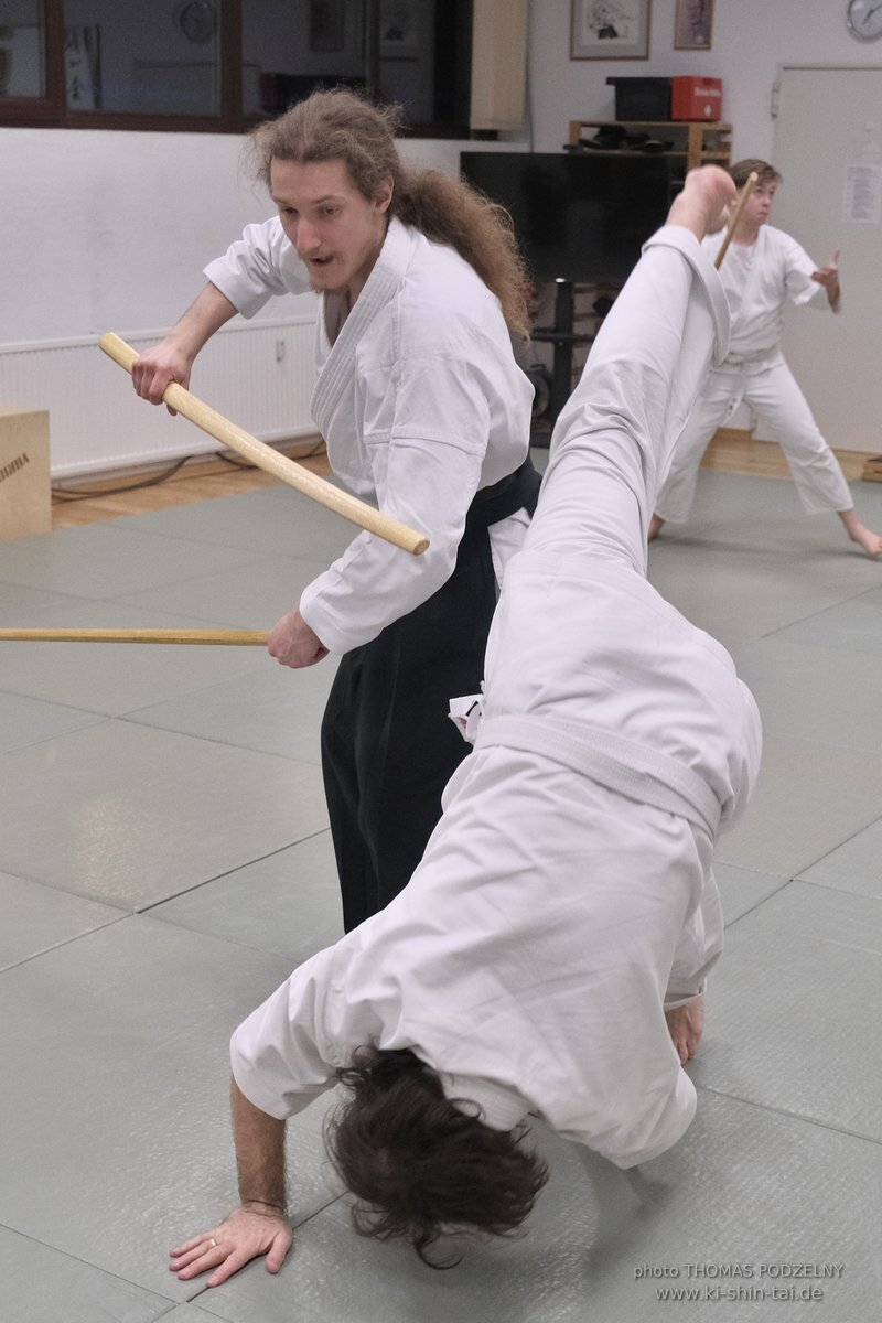 Aikido Intensiv (I) 2023 - Aiki Ken - Thomas Podzelny 5.Dan