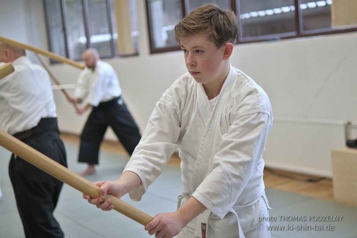 Aikido Intensiv (I) 2023 - Aiki Ken - Thomas Podzelny 5.Dan