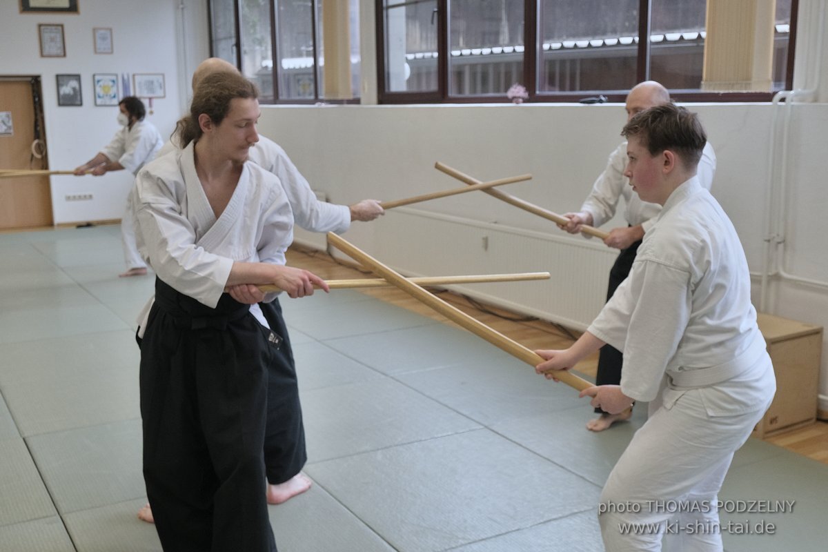 Aikido Intensiv (I) 2023 - Aiki Ken - Thomas Podzelny 5.Dan