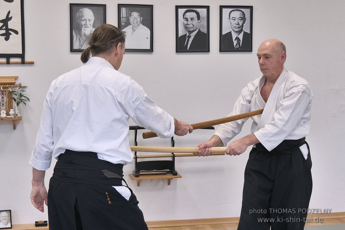 Aikido Intensiv (I) 2023 - Aiki Ken - Thomas Podzelny 5.Dan