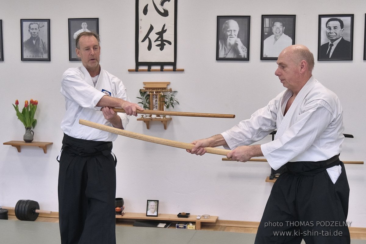 Aikido Intensiv (I) 2023 - Aiki Ken - Thomas Podzelny 5.Dan